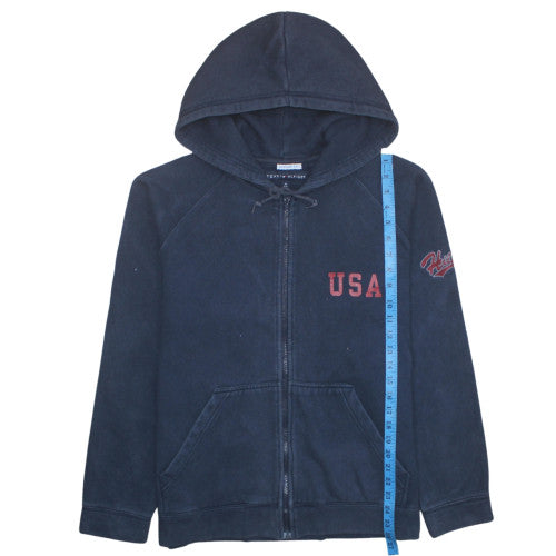 Tommy Hilfiger Men's Blue Full Zip USA Hoodie Size M