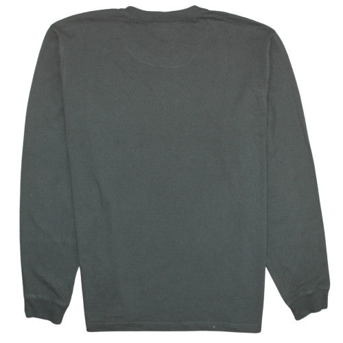 Carhartt Men's Green XL Relaxed Fit Logo Crew Neck Sweatshirt