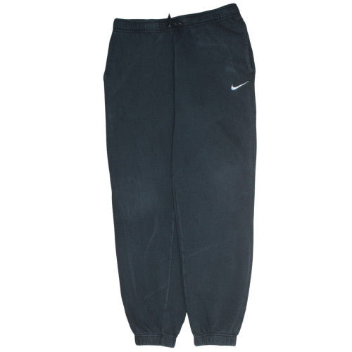 Nike Men Black M Jogger Sweatpants Cotton Blend Activewear