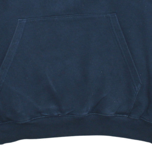 Gymshark Men's Navy Blue Pullover Hoodie Small Weightlifting Club Logo