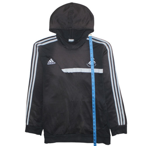 Adidas Mens Black 2XL Pullover Hoodie Swansea City Football Training Top