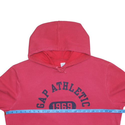 GAP Men's Red XL Pullover Hoodie Fleece Graphic Sweatshirt