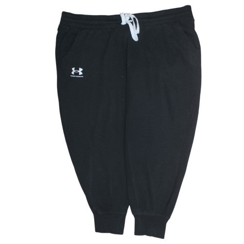 Under Armour Men's Black 2XL Jogger Fleece Sweatpants Elastic Waist