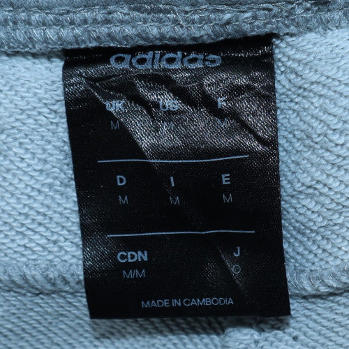 adidas Mens Grey Jogger Sweatpants M Regular Fit Elastic Waist Tapered
