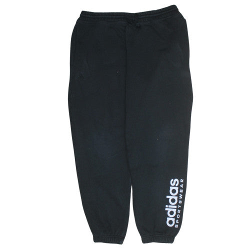Adidas Men's Black Fleece Jogger Sweatpants Size L Activewear