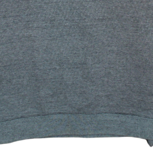Nike Men's Grey Roll Neck Pullover Sweatshirt Size M Cotton Blend