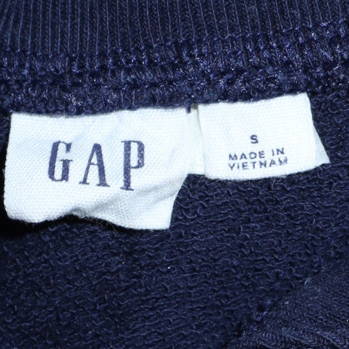 GAP Men's Blue 1/2 Zip Logo Sweatshirt Size S Fleece Pullover