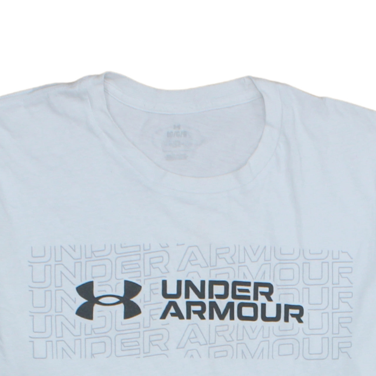 Under Armour Men's White Medium Sports Graphic Logo T-Shirt