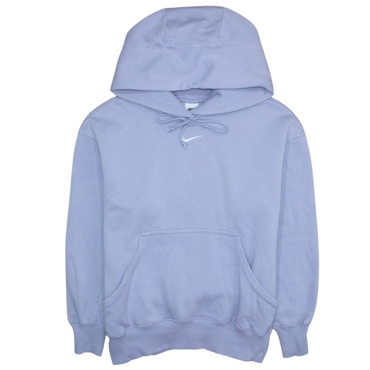 Nike Womens Lilac Pullover Hoodie XS Cotton Blend Fleece