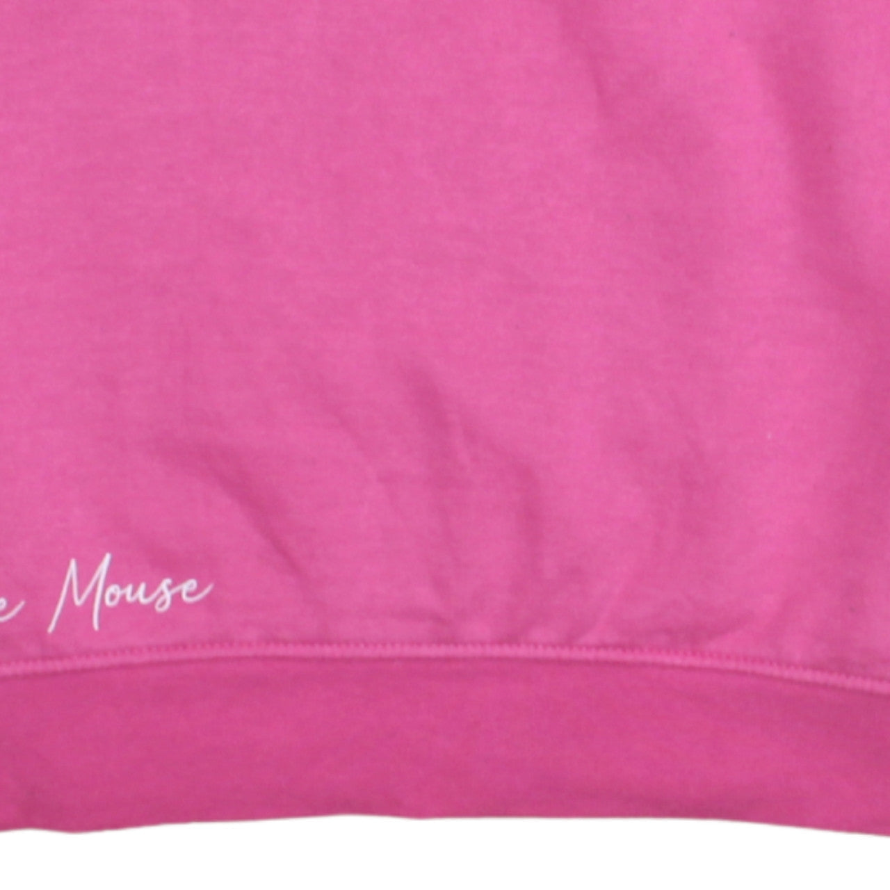 Disney Women’s Pink Minnie Mouse Pullover Sweatshirt XS