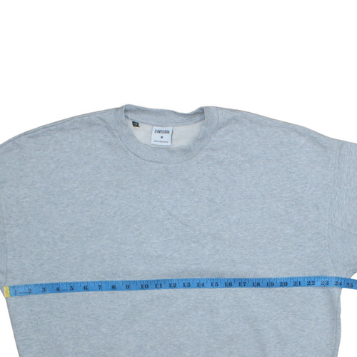 Gymshark Men's Grey Pullover Crew Neck Sweatshirt Size M Regular Fit
