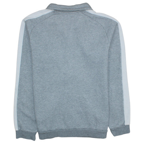 Puma Men’s Grey Full Zip Fleece Sweatshirt Small
