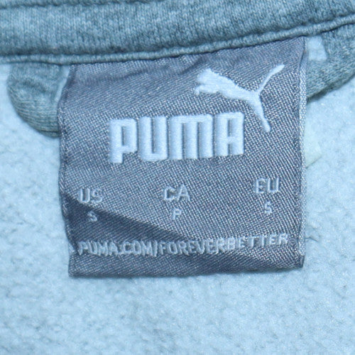 Puma Men’s Grey Full Zip Fleece Sweatshirt Small