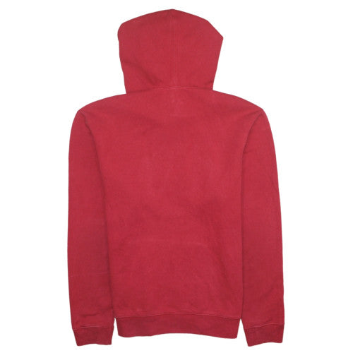 GAP Mens Red Pullover Hoodie Small Cotton Blend Classic Style