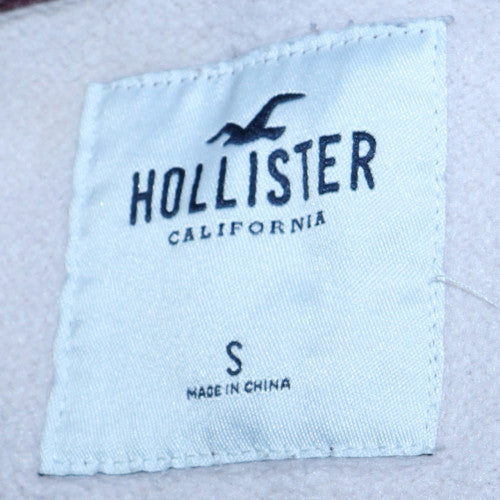 Hollister Men’s Purple Ombre Pullover Hoodie S Fleece Sweatshirt