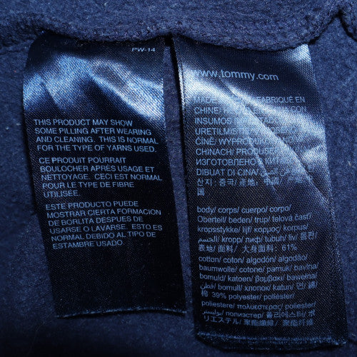 Tommy Jeans Men's Blue XS Crew Neck Pullover Sweatshirt