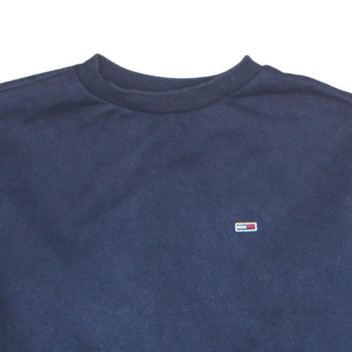Tommy Jeans Men's Blue XS Crew Neck Pullover Sweatshirt