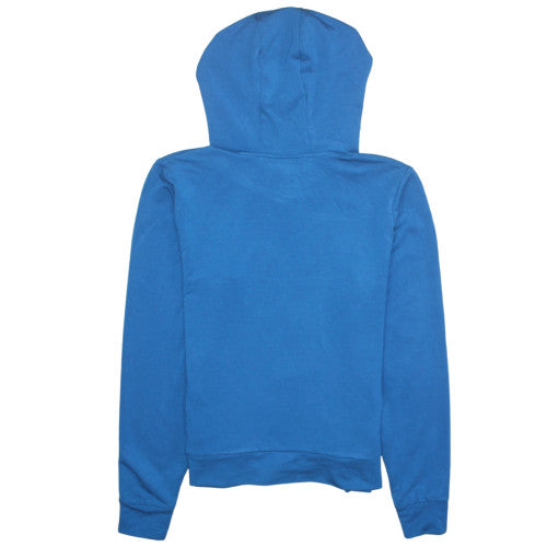 Under Armour Mens Blue Pullover Hoodie Size S Loose Fit