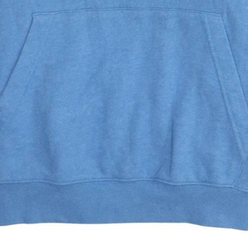 Nike Men's Blue Pullover Hoodie Size L Fleece Graphic Sportswear