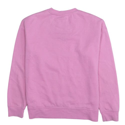 Primark Women Pink Lisa Simpson Sweatshirt XS Crew Neck Cotton
