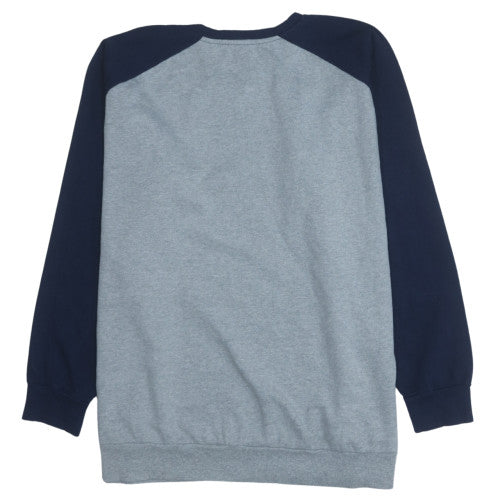 Ellesse Men's Grey 3XL Pullover Sweatshirt Graphic Logo Crew Neck