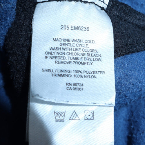 Columbia Men's Blue Fleece Full Zip Jacket Size L Outdoor Warm