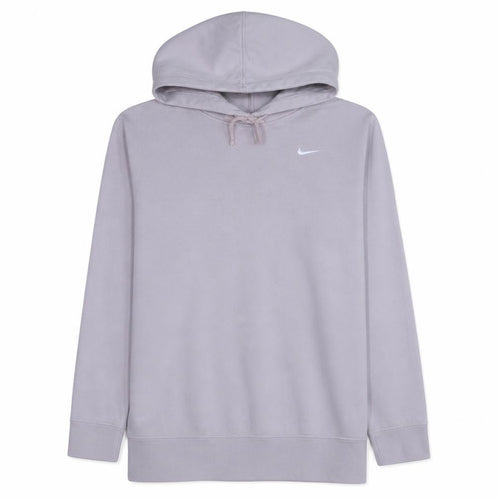 Nike Women Lavender Pullover Hoodie 1X Cotton Blend Logo Casual