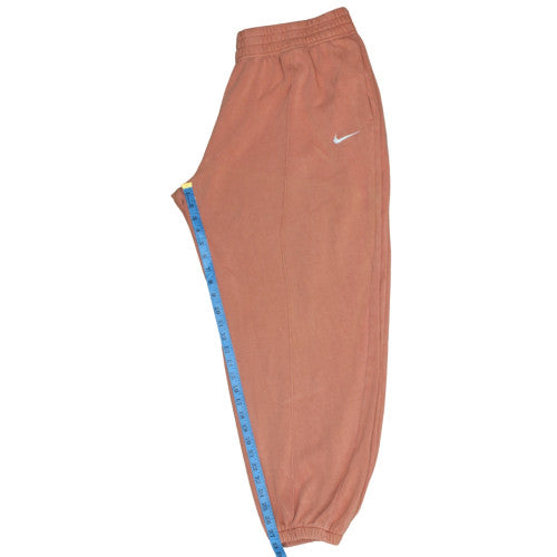 Nike Womens Orange XL Jogger Activewear Trousers 100% Cotton