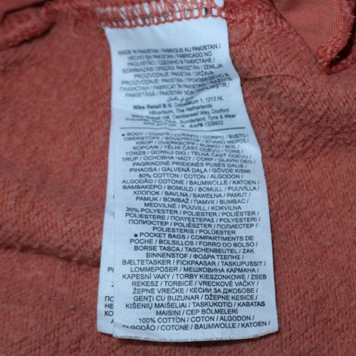 Nike Womens Orange XL Jogger Activewear Trousers 100% Cotton