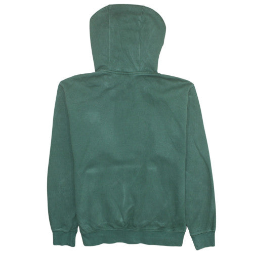 Nike Men's Green Pullover Hoodie M Fleece Regular Fit Graphic