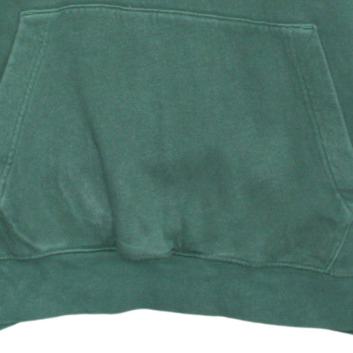 Nike Men's Green Pullover Hoodie M Fleece Regular Fit Graphic