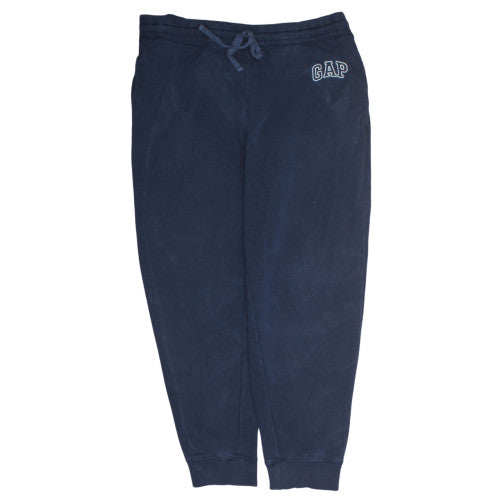 GAP Mens Blue Fleece Jogger Trousers XL Regular Fit