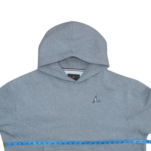 Jordan Men's Grey XL Pullover Hoodie Fleece Sweatshirt