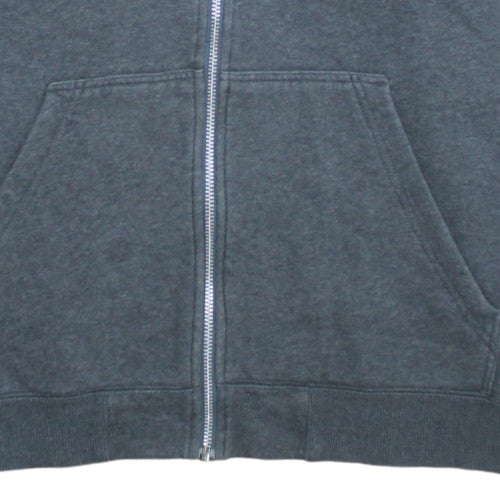 Adidas Mens Grey Full Zip Hoodie Size M Sports Casual