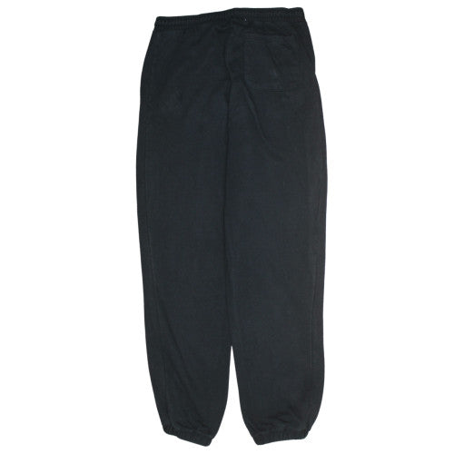 Kappa Men's Black Small Jogger Sweatpants Elastic Waist Comfort Fit