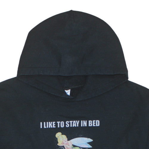Gildan Womens Black Pullover Hoodie L Fairy Graphic Funny Quote Casual