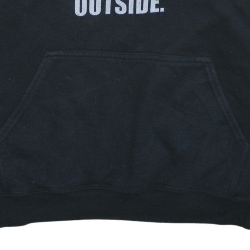 Gildan Womens Black Pullover Hoodie L Fairy Graphic Funny Quote Casual