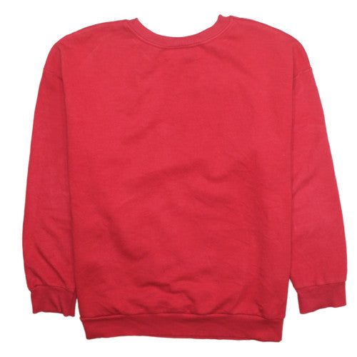 Coca-Cola Men’s Red Sweatshirt XL Christmas Graphic Crew Neck