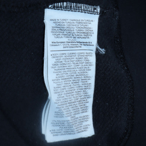 Nike Womens Black Small Crew Neck Pullover Sweatshirt