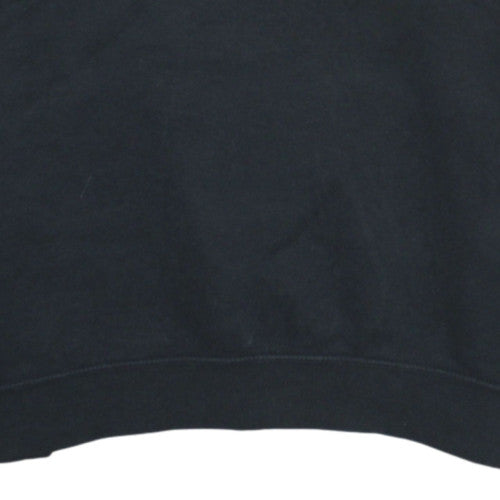 Nike Womens Black Small Crew Neck Pullover Sweatshirt