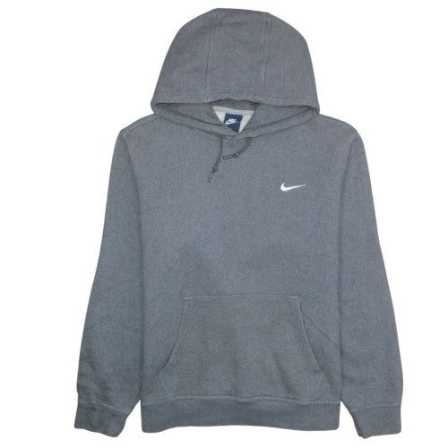 Nike Men's Grey Pullover Hoodie XL Fleece Cotton Blend