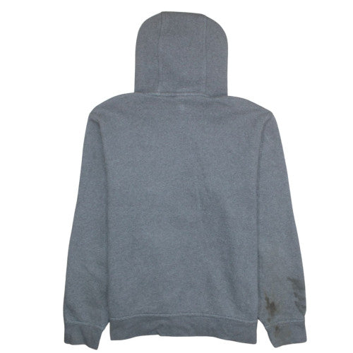 Nike Men's Grey Pullover Hoodie XL Fleece Cotton Blend