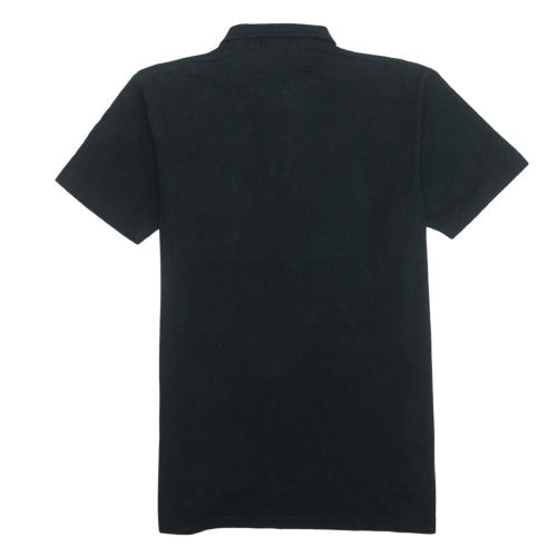 Polo Ralph Lauren Men's Black Cotton Short Sleeve Polo Shirt Size M