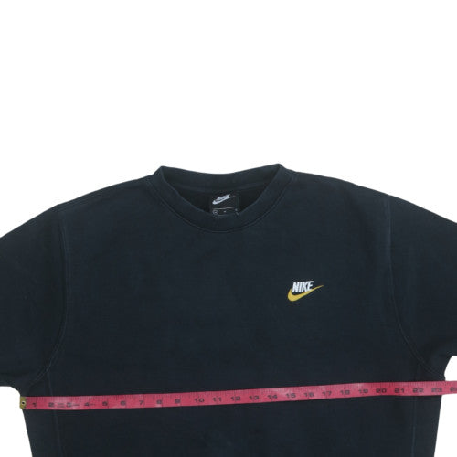 Nike Men’s Black Crew Neck Pullover Sweatshirt M Regular Fit