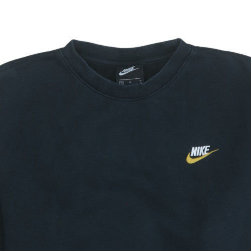 Nike Men’s Black Crew Neck Pullover Sweatshirt M Regular Fit