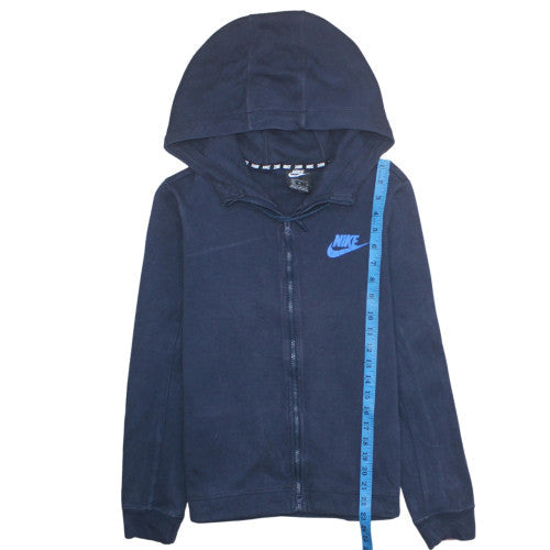 Nike Men's Blue Full Zip Hoodie Sweatshirt M Regular Fit Sports