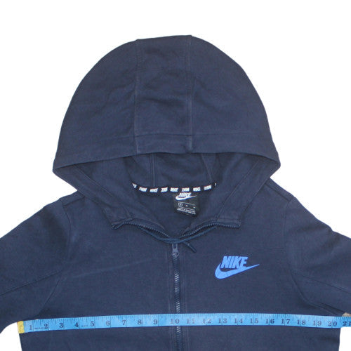 Nike Men's Blue Full Zip Hoodie Sweatshirt M Regular Fit Sports