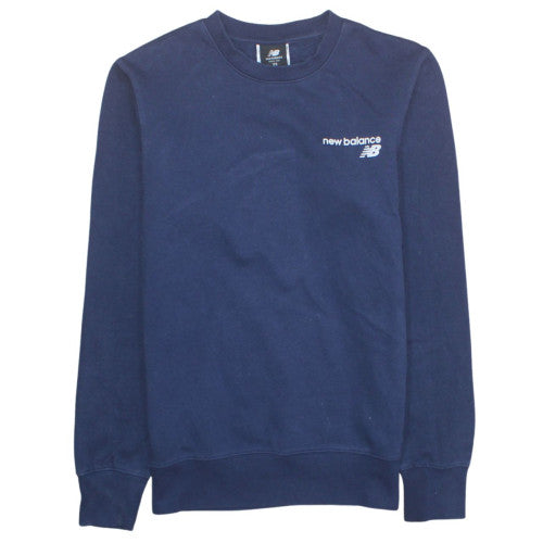 New Balance Men's Blue XS Crew Neck Pullover Sweatshirt