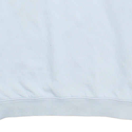 Champion Men's White Pullover Large Crew Neck Sweatshirt