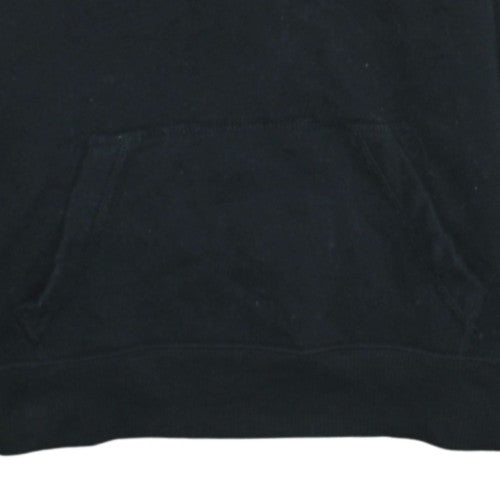 Hollister Womens Black Small Pullover Hoodie with Logo Detail